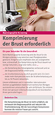 Komprimierung der Brust